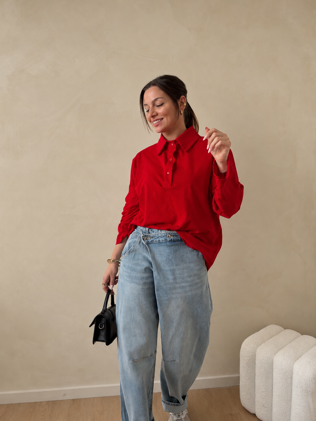 Nola balloon jeans blue