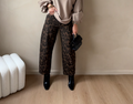 Cleo leopard trousers