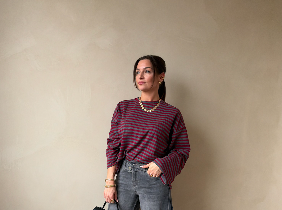 Lou stripe top
