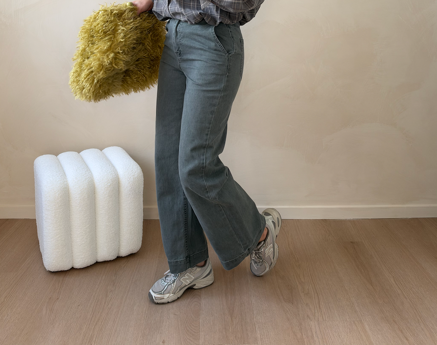 Mossy wide leg