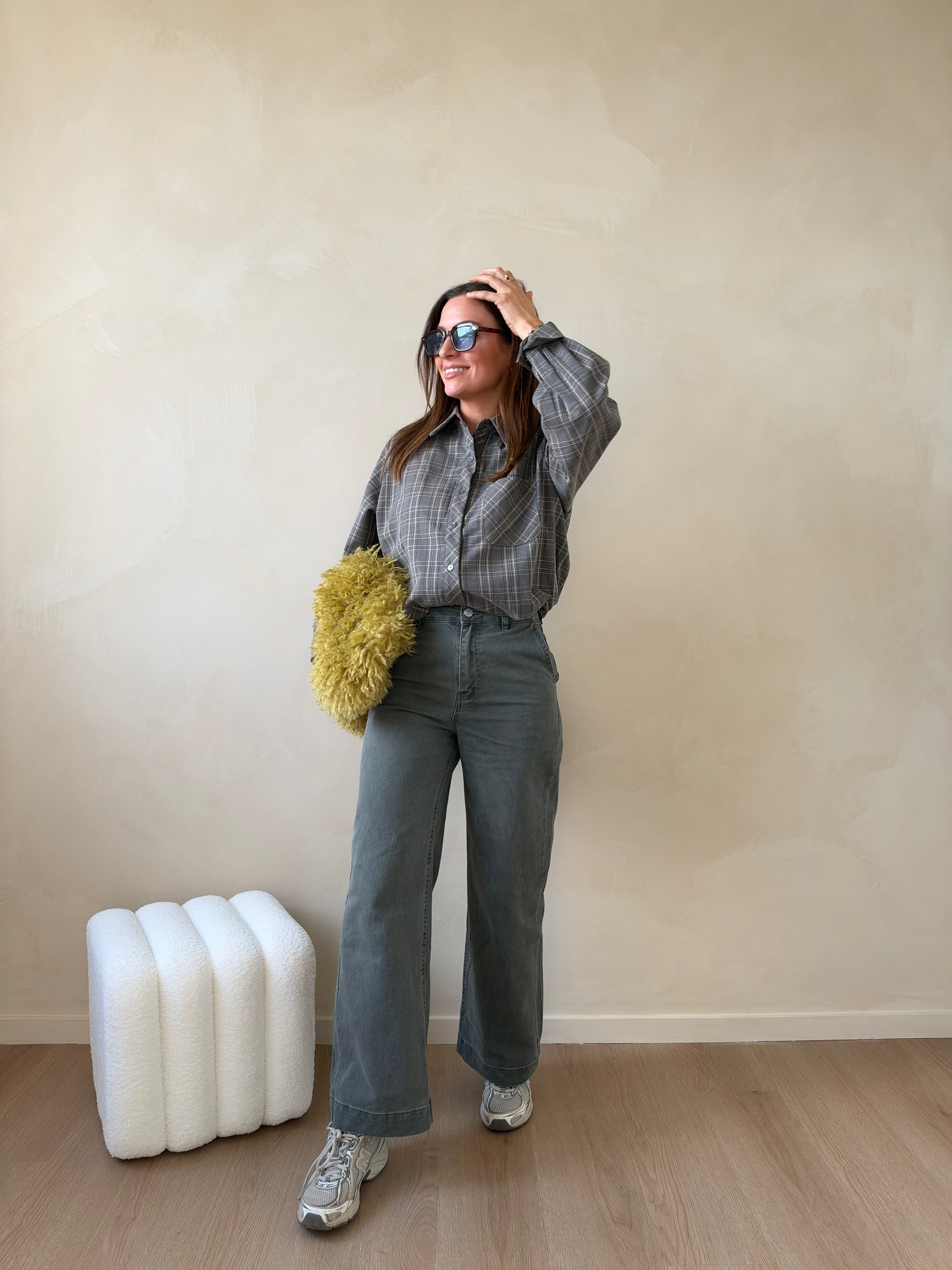 Mossy wide leg