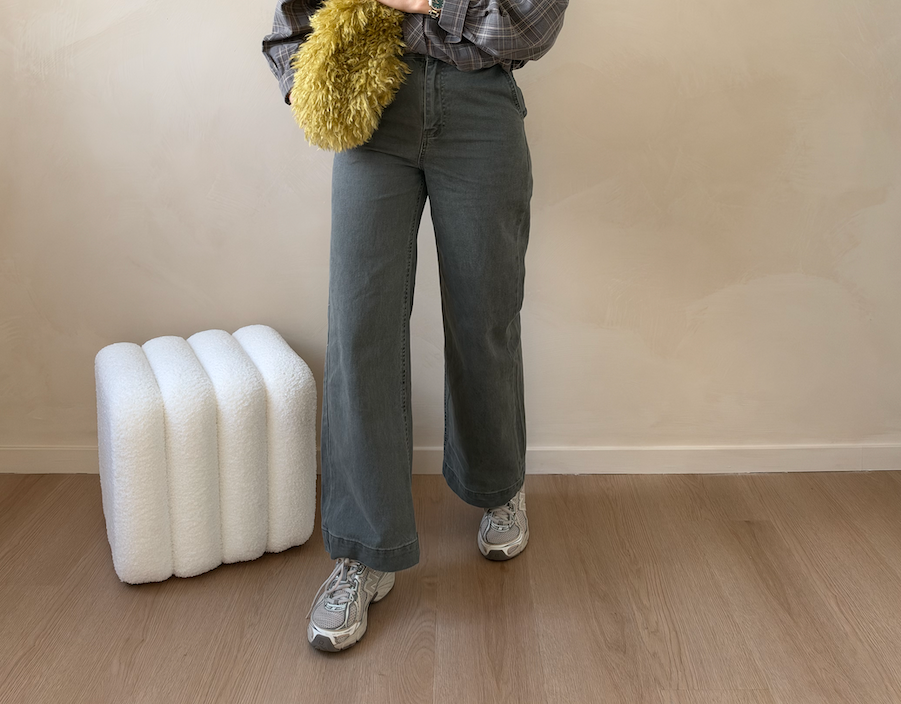 Mossy wide leg
